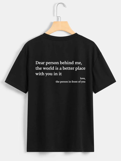 2025 New Fashion Womens Letter T-Shirt Round Neck Short Sleeve Slogan Tee Top