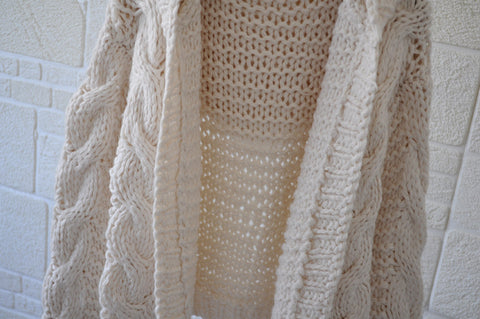 Women's Twist Knit Cardigan Jacket - Pinksmoose Fashion