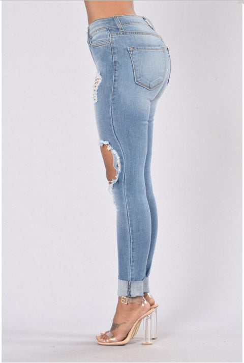 Ripped Jeans for Women | Women's Distressed Jean | Pinksmoose Fashion 