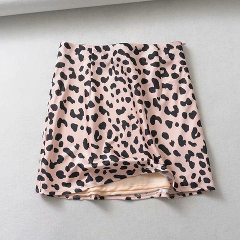 Sexy Leopard Print Skirt - Pinksmoose Fashion