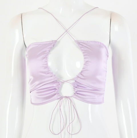 Pinksmoose FashionChic Bandage Female Halter Club Tube Top Street Chest Hollow Pure VestOverview:100% new design and high qualityDifferent designDifferent fashionShow your perfect figureNote：1. Asian Sizes Are 1 To 2 Sizes Smaller Than European And Amertops & setsPinksmoose