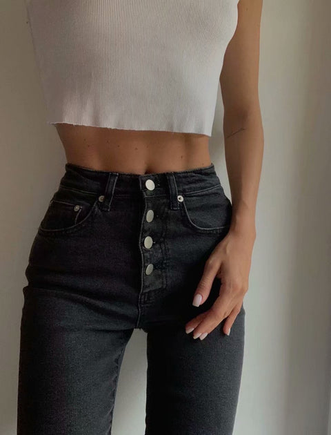 High Waisted Skinny Jeans | High Stretch Jeans | Pinksmoose Fashion