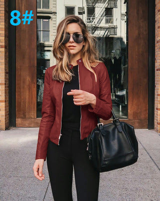 Women's Leather Jacket | Leather Suit Jacket | Pinksmoose Fashion