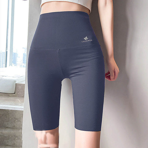 Thin High-waisted Belly Yoga Leggings - Pinksmoose Fashion