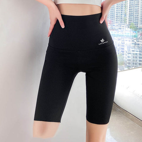 Thin High-waisted Belly Yoga Leggings - Pinksmoose Fashion