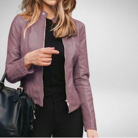 Women's Leather Jacket | Leather Suit Jacket | Pinksmoose Fashion