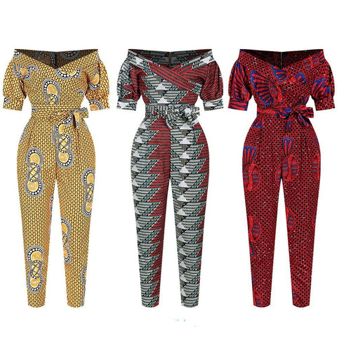 Pinksmoose FashionAfrican Printed Words Brought Off-the-shoulder Sleeves BindProduct information:Applicable age: 3 months 12 monthsFabric: otherStyle: CasualApplicable gender: female colorCategory: Lucky BagRandom delivery FKAA005 FKAA007 FKAtops & setsPinksmoose