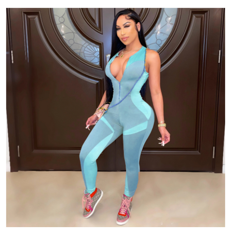 Pinksmoose FashionCross Border Tight Camisole Smocked Yoga JumpsuitProduct information:Material name: milk silk sandingMain fabric composition: polyester fiber (polyester)The content of main fabric ingredientsStyle: CasualStyle: jumtops & setsPinksmoose