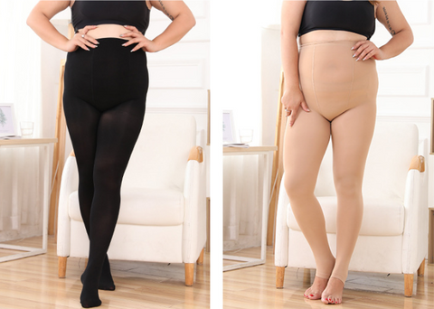 Large size velvet stockings fat - Pinksmoose Fashion