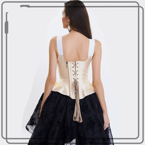 Pinksmoose FashionLadies Embroidery Waist Shaping CorsetProduct information:Fabric name: cottonMain fabric composition: polyester fiber (polyester)The content of the main fabric ingredient: 30 (%)Function: body sculpting,tops & setsPinksmoose