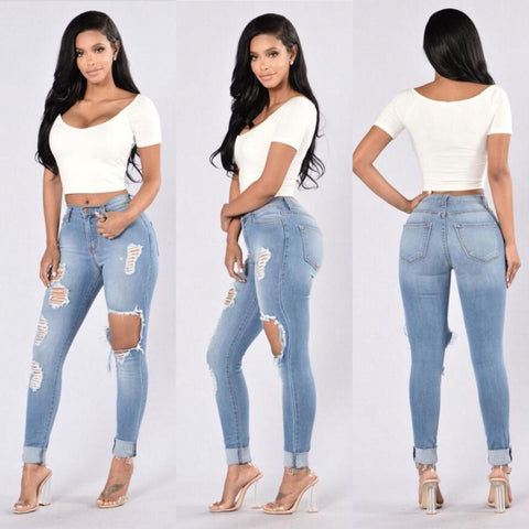 Ripped Jeans for Women | Women's Distressed Jean | Pinksmoose Fashion 