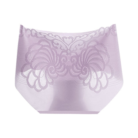 Ice Silk One-piece Antibacterial Cotton Crotch - Pinksmoose Fashion