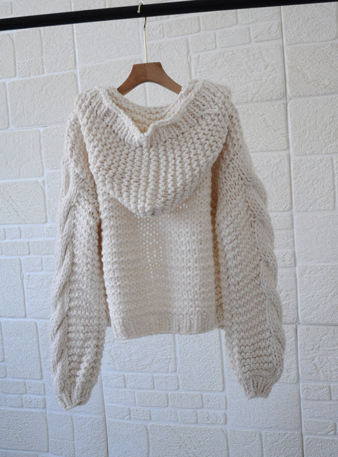 Women's Twist Knit Cardigan Jacket - Pinksmoose Fashion