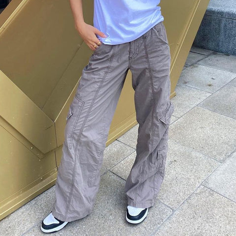 Women's Autumn Winter Fashion Street Style Multi-pocket Jeans - Pinksmoose Fashion