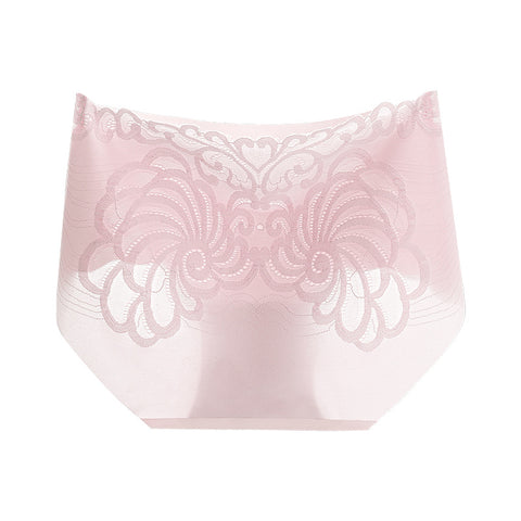 Ice Silk One-piece Antibacterial Cotton Crotch - Pinksmoose Fashion