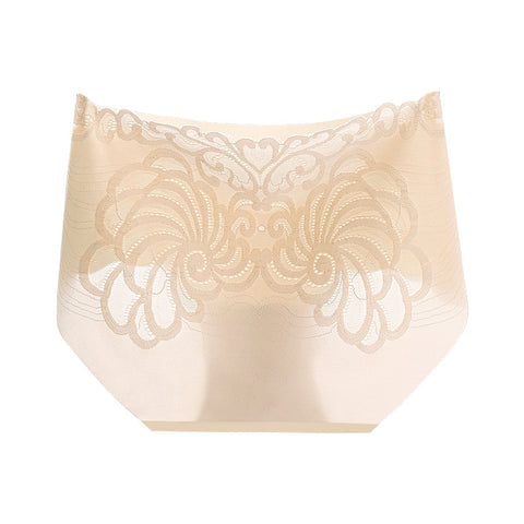 Ice Silk One-piece Antibacterial Cotton Crotch - Pinksmoose Fashion